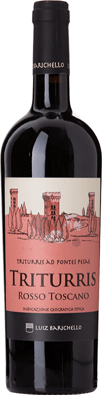 免费送货 | 红酒 Villa Triturris Luiz Barichello I.G.T. Toscana 托斯卡纳 意大利 Merlot, Cabernet Sauvignon, Sangiovese, Malbec 75 cl