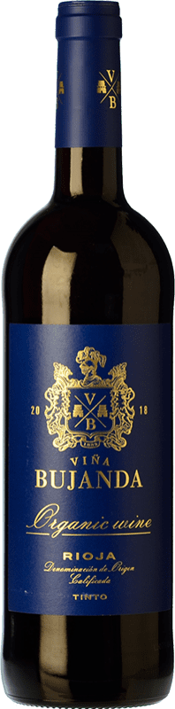 Kostenloser Versand | Rotwein Viña Bujanda Orgánico Eiche D.O.Ca. Rioja La Rioja Spanien Tempranillo 75 cl