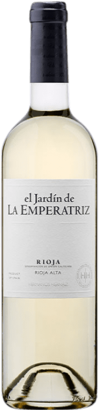 11,95 € Envío gratis | Vino blanco Hernáiz El Jardín de la Emperatriz Blanco D.O.Ca. Rioja La Rioja España Viura Botella 75 cl