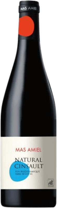 免费送货 | 红酒 Mas Amiel Natural I.G.P. Vin de Pays Côtes Catalanes 朗格多克 - 鲁西荣 法国 Cinsault 75 cl