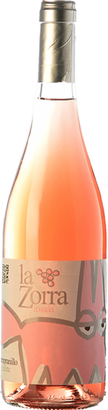 9,95 € | Rosé wine Vinos La Zorra Rosado D.O.P. Vino de Calidad Sierra de Salamanca Castilla y León Spain Tempranillo, Rufete Bottle 75 cl