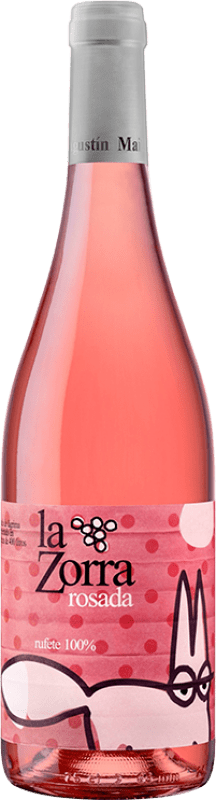 10,95 € | Розовое вино Vinos La Zorra Rosado D.O.P. Vino de Calidad Sierra de Salamanca Кастилия-Леон Испания Tempranillo, Rufete 75 cl