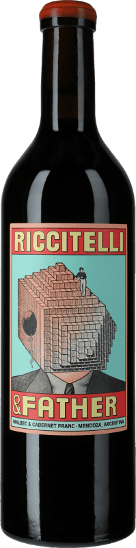 Envio grátis | Vinho Tinto Matías Riccitelli Riccitelli & Father Malbec Cabernet Franc I.G. Mendoza Mendoza Argentina Cabernet Franc, Malbec 75 cl