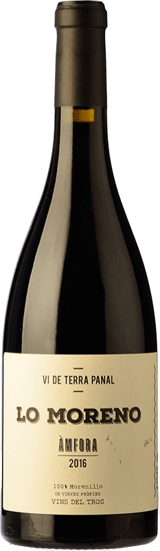 22,95 € Free Shipping | Red wine Vins del Tros Lo Moreno Roble Spain Morenillo Bottle 75 cl