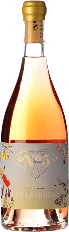 Kostenloser Versand | Rosé-Wein L'Excepcional Nº 5 Ca la Quica Jung D.O.Ca. Priorat Katalonien Spanien Zweigelt 75 cl