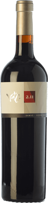 Envoi gratuit | Vin rouge Olivardots Vd'O 2.11 Crianza D.O. Empordà Catalogne Espagne Carignan 75 cl