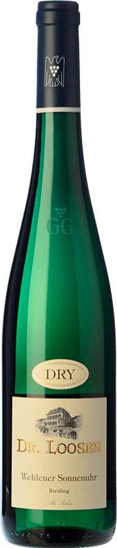61,95 € Envío gratis | Vino Blanco Dr. Loosen VDP Grosses Gewächs GG — Grand Cru, Alte Reben — VV Viñas Viejas, Wehlener Sonnenuhr Crianza