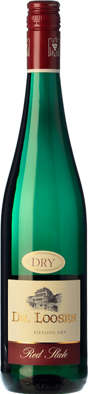 23,95 € | White wine Dr. Loosen Red Slate Trocken Crianza Q.b.A. Mosel Germany Riesling Bottle 75 cl