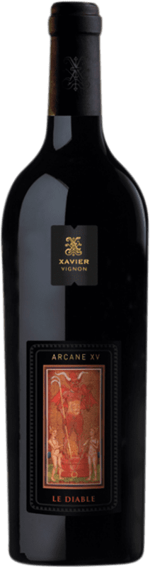 Free Shipping | Red wine Xavier Vignon Arcane XV Le Diable Aged France Mourvèdre 75 cl