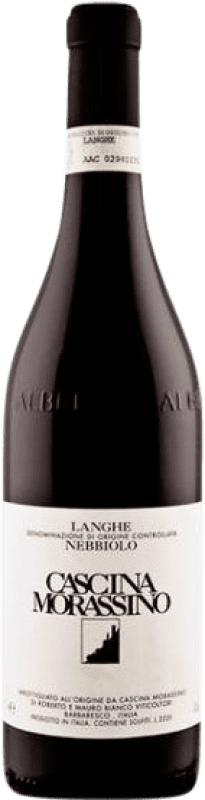 Бесплатная доставка | Красное вино Cascina Morassino D.O.C. Langhe Пьемонте Италия Nebbiolo 75 cl