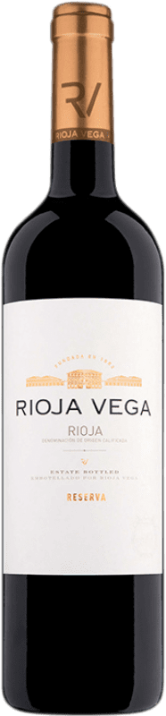 Бесплатная доставка | Красное вино Rioja Vega Резерв D.O.Ca. Rioja Ла-Риоха Испания Tempranillo, Graciano, Mazuelo 75 cl