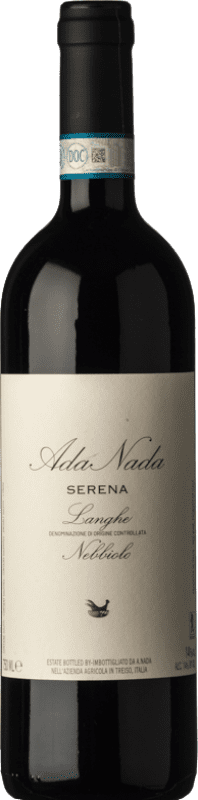 19,95 € Free Shipping | Red wine Ada Nada Serena D.O.C. Langhe Piemonte Italy Nebbiolo Bottle 75 cl