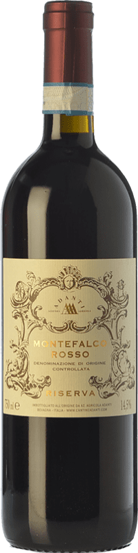 25,95 € | Red wine Adanti Rosso Reserve D.O.C. Montefalco Umbria Italy Merlot, Sangiovese, Sagrantino 75 cl