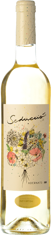 9,95 € Free Shipping | White wine Adernats Seducció D.O. Tarragona Catalonia Spain Xarel·lo, Chardonnay, Muscatel Small Grain Bottle 75 cl