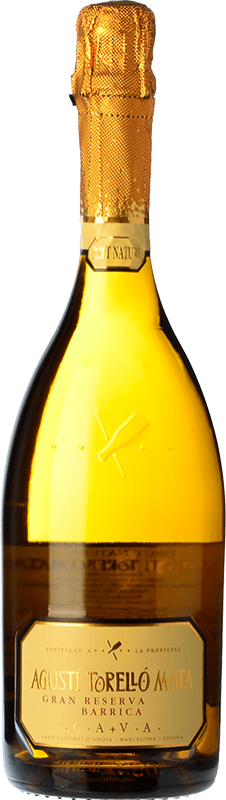 26,95 € | 白スパークリングワイン Agustí Torelló Barrica ブルットの自然 グランド・リザーブ D.O. Cava カタロニア スペイン Macabeo 75 cl