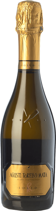 Envoi gratuit | Blanc mousseux Agustí Torelló Solid Blanc Réserve D.O. Cava Catalogne Espagne Macabeo, Xarel·lo, Parellada Demi- Bouteille 37 cl