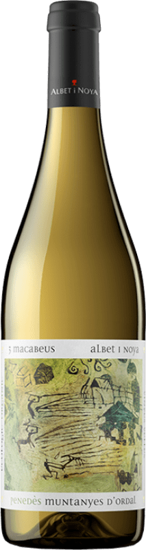 14,95 € | Vin blanc Albet i Noya 3 Macabeus D.O. Penedès Catalogne Espagne Macabeo 75 cl