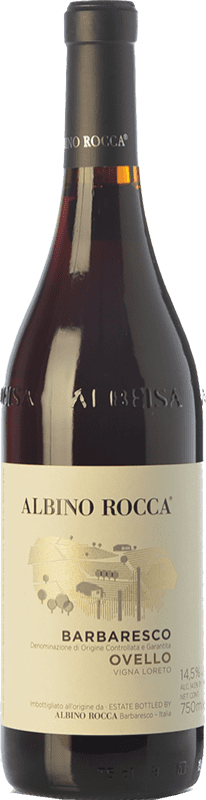 47,95 € | Red wine Albino Rocca Ovello Vigna Loreto D.O.C.G. Barbaresco Piemonte Italy Nebbiolo Bottle 75 cl