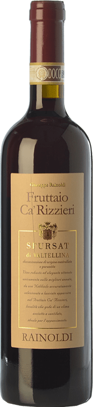 99,95 € Spedizione Gratuita | Vino rosso Rainoldi Sfursat Fruttaio Ca' Rizzieri D.O.C.G. Sforzato di Valtellina