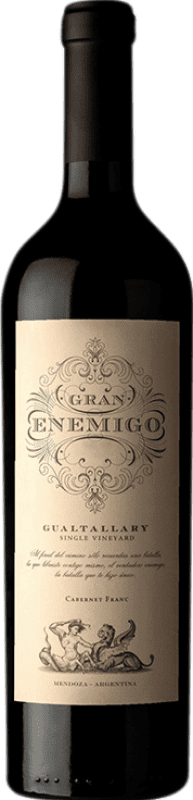 103,95 € Free Shipping | Red wine Aleanna Gran Enemigo Gualtallary Single Vineyard I.G. Mendoza Mendoza Argentina Cabernet Franc, Malbec Bottle 75 cl