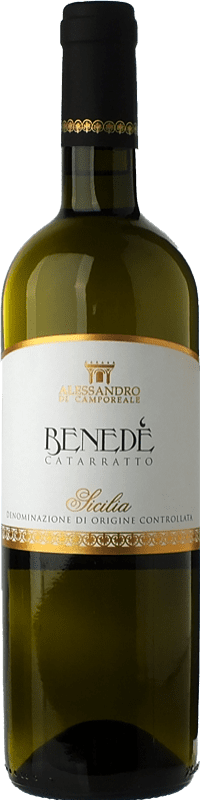 11,95 € Spedizione Gratuita | Vino bianco Alessandro di Camporeale Benedè I.G.T. Terre Siciliane