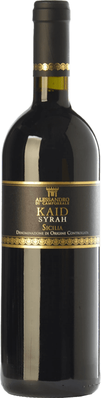 19,95 € | Red wine Alessandro di Camporeale Kaid I.G.T. Terre Siciliane Sicily Italy Syrah Bottle 75 cl