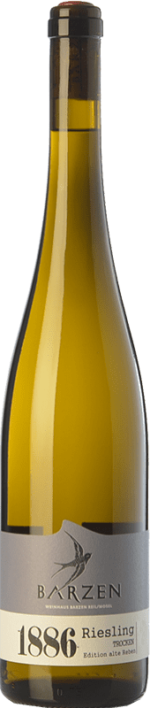 24,95 € | White wine Barzen Alte Reben Trocken 1886 Crianza Q.b.A. Mosel Rheinland-Pfälz Germany Riesling Bottle 75 cl