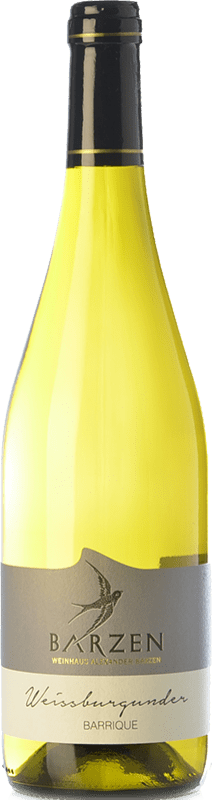 13,95 € Free Shipping | White wine Barzen Weissburgunder Barrique Crianza Q.b.A. Mosel Rheinland-Pfälz Germany Pinot White Bottle 75 cl