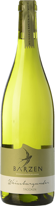 12,95 € | Vino bianco Barzen Weissburgunder Trocken Crianza Q.b.A. Mosel Rheinland-Pfalz Germania Pinot Bianco 75 cl