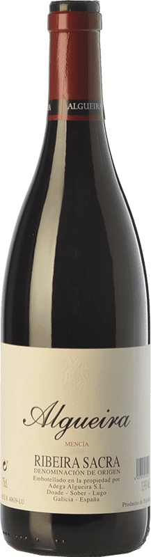 11,95 € Free Shipping | Red wine Algueira Joven D.O. Ribeira Sacra Galicia Spain Mencía Bottle 75 cl
