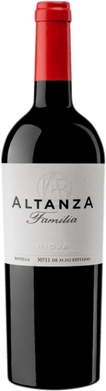 17,95 € Free Shipping | Red wine Altanza Lealtanza Selección Familiar Reserva D.O.Ca. Rioja The Rioja Spain Tempranillo Bottle 75 cl