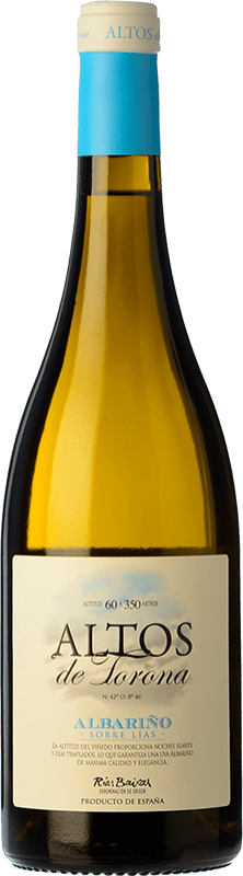 12,95 € | White wine Altos de Torona D.O. Rías Baixas Galicia Spain Albariño Bottle 75 cl