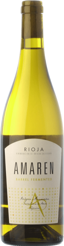 12,95 € | White wine Amaren Fermentado Aged D.O.Ca. Rioja The Rioja Spain Viura, Malvasía 75 cl