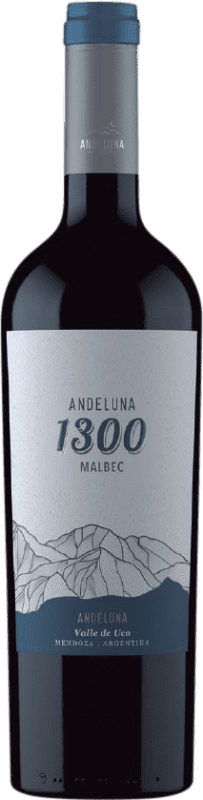 14,95 € | Rotwein Andeluna 1300 Jung I.G. Mendoza Mendoza Argentinien Malbec 75 cl