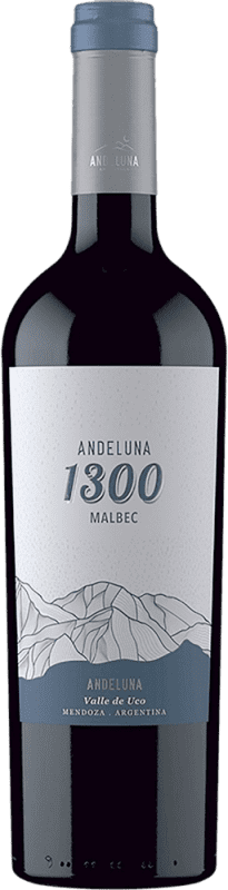 9,95 € | 赤ワイン Andeluna 1300 若い I.G. Mendoza メンドーサ アルゼンチン Malbec 75 cl