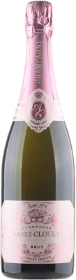 André Clouet Rosé Grand Cru Pinot Schwarz Brut Champagne Große Reserve 75 cl