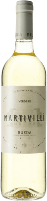 12,95 € Envío gratis | Vino blanco Ángel Lorenzo Cachazo Martivillí D.O. Rueda