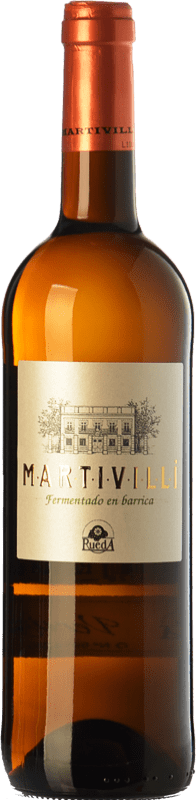 12,95 € | White wine Ángel Lorenzo Cachazo Martivillí Fermentado en Barrica Crianza D.O. Rueda Castilla y León Spain Verdejo Bottle 75 cl