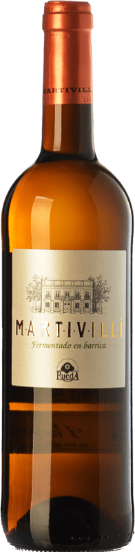 21,95 € Envoi gratuit | Vin blanc Ángel Lorenzo Cachazo Martivillí Fermentado en Barrica Crianza D.O. Rueda