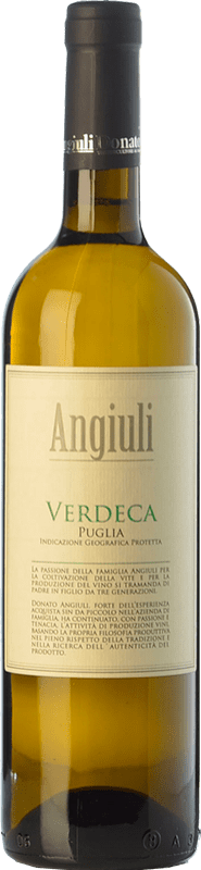 9,95 € | Белое вино Angiuli I.G.T. Puglia Апулия Италия Verdeca 75 cl