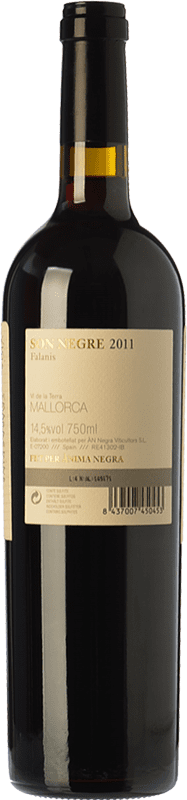 207,95 € | Red wine Ànima Negra Son Negre Crianza I.G.P. Vi de la Terra de Illes Balears Balearic Islands Spain Callet, Fogoneu, Mantonegro Bottle 75 cl