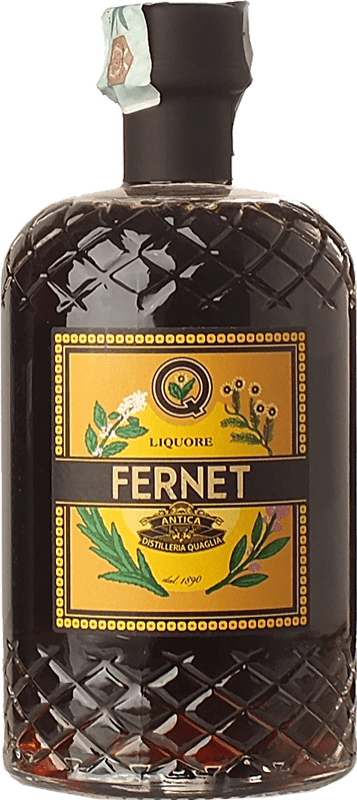 Envoi gratuit | Liqueur aux herbes Quaglia Fernet Piémont Italie 70 cl