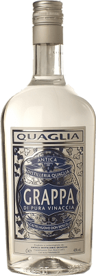 Aguardente Grappa Quaglia Pura Vinaccia Grappa Piemontese 1 L