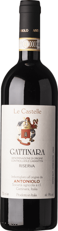 54,95 € | Красное вино Antoniolo Le Castelle D.O.C.G. Gattinara Пьемонте Италия Nebbiolo 75 cl
