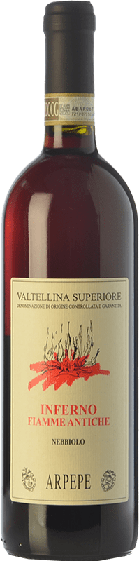 36,95 € | Red wine Ar.Pe.Pe. Inferno Fiamme Antiche D.O.C.G. Valtellina Superiore Lombardia Italy Nebbiolo Bottle 75 cl