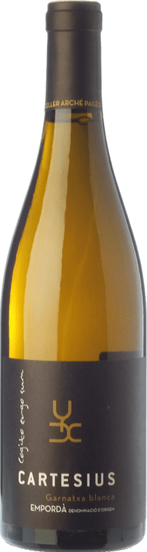 14,95 € | White wine Arché Pagés Cartesius Blanc Crianza D.O. Empordà Catalonia Spain Grenache White Bottle 75 cl