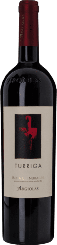 91,95 € Spedizione Gratuita | Vino rosso Argiolas Turriga I.G.T. Isola dei Nuraghi