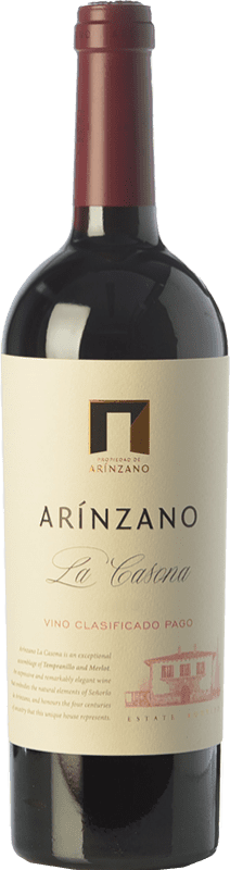 32,95 € | Red wine Arínzano La Casona Aged D.O.P. Vino de Pago de Arínzano Navarre Spain Tempranillo, Merlot Bottle 75 cl