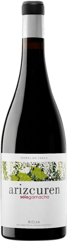 35,95 € | Vino tinto Arizcuren Sologarnacha Crianza D.O.Ca. Rioja La Rioja España Garnacha 75 cl