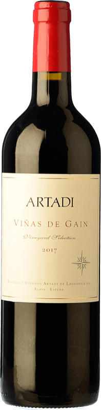 25,95 € Free Shipping | Red wine Artadi Viñas de Gain Crianza D.O.Ca. Rioja The Rioja Spain Tempranillo Bottle 75 cl